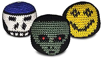 【中古】【輸入品・未使用】World Footbag ハッキーサック フットバッグ 3パック マルチカラー 1832