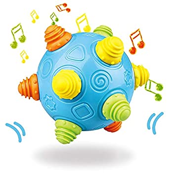【中古】【輸入品・未使用】Taylor Gre Baby Music Shake Dancing Ball Toy%ｶﾝﾏ%BPA Free Bouncing Sensory Developmental Ball Boys and Girls
