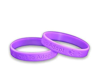 【中古】【輸入品・未使用】Opt To Adopt Animal Silicone Bracelets - Adult Size (50 Bracelets)