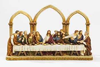 【中古】【輸入品・未使用】最後の晩餐 装飾像 アーチ付き 12インチ｜スカイマーケットプラス