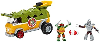 【中古】【輸入品・未使用】TMNT ティーンエイジ ミュータント ニンジャ タートルズ ニコロデオンシリーズ メガブロックス ブロックフィギュア ビルディングセット 274ピー