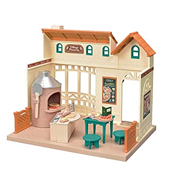 【中古】【輸入品・未使用】Calico Critters Village Pizzeria、マルチ