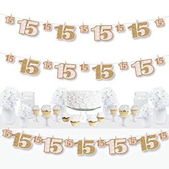 中古 輸入品 15 Quince Big Quinceanera 誕生日パーティー Dot Anos 未使用 Sweet Mis Happiness Of