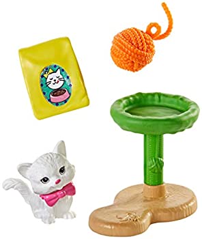 【中古】【輸入品・未使用】Barbie Accessory Pack%ｶﾝﾏ% 4 Pieces%ｶﾝﾏ% with Kitten Figure and Accessories
