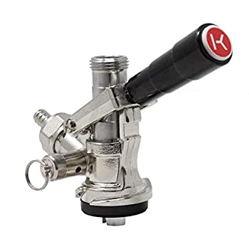 【中古】【輸入品・未使用】Kegco KC KT86S-L European Beer Keg Tap Coupler Kegerator S System with Lever Handle%ｶﾝﾏ% Black by Kegco｜スカイマーケットプラス