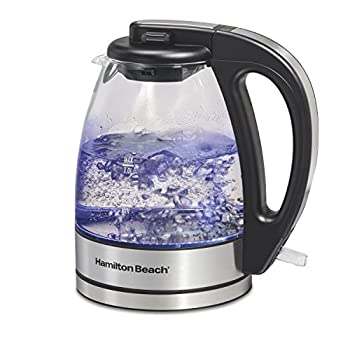 【中古】【輸入品・未使用】ハミルトンビーチコンパクトガラスケトル、1リットル(40930?)