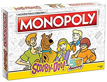 【中古】【輸入品・未使用】モノポリー スクービードゥーボードゲーム | 収集価値のあるモノポリーゲーム | 公式ライセンススクービードゥーゲーム | キャラクターアートワ
