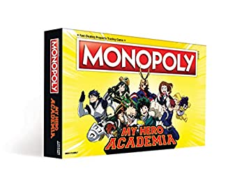 【中古】【輸入品・未使用】Monopoly My Hero Academia ボードゲーム テーマモノポリーボードゲーム カスタムコレクタブルトークン お気に入りのヒーローアカデミアショーに｜スカイマーケットプラス
