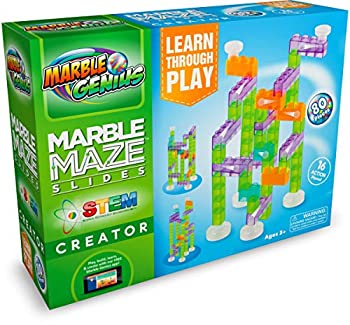 【中古】【輸入品・未使用】Marble Genius - マーブル迷路スライド クリエーター - マーブルラン 4~8歳 8~12歳 - このマーブルゲームセットでマーブルトラックを組み立てて|スカイマーケットプラス