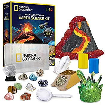 【中古】【輸入品・未使用】National Geographic (ナショナルジオグラフィック) メガサイエンスキット 実験&amp;アクティビティセット 地球/化学/物理の学習 科学好きのお子｜スカイマーケットプラス