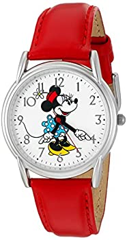 【中古】【輸入品・未使用】Disney Women's 'Minnie Mouse' Quartz Metal Watch%ｶﾝﾏ% Color:Red (Model: W002768)