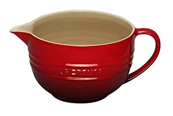 【中古】【インポート品・未当て嵌める】Le Creuset 石ころ御召しもの 乳酪どんぶり鉢 2クオート サリー