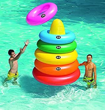 【中古】【輸入品・未使用】Swimline Giant Ring Toss Game