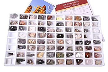 【中古】【輸入品・未使用】Geosciences Industries 13357 アースサイエンス教室の岩と鉱物コレクション