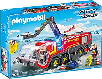 【中古】【輸入品・未使用】PLAYMOBIL? 5337 Airport Fire Engine with Lights and Sound｜スカイマーケットプラス