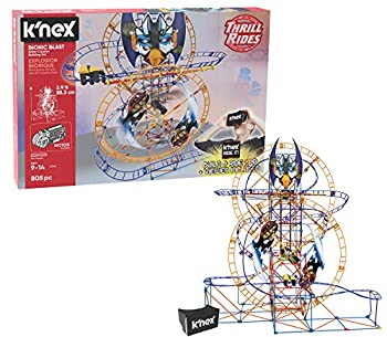 【中古】【輸入品・未使用】ケネックス(K'NEX) スリルライド ジェットコースター バイオニックブラスト 34048