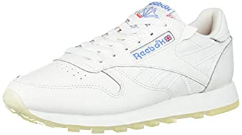 【中古】【インポート品・未当て嵌める】Reebok レディース 古典派音楽 なめし革 スニーカー%ｶﾝﾏ% 白いこと/車輪止め。%ｶﾝﾏ% 10.5