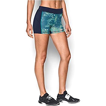 【中古】【インポート品・未当て嵌める】Under Armour レディース ヒートギア リヴァーシブル さる股引き X-Small 青碧