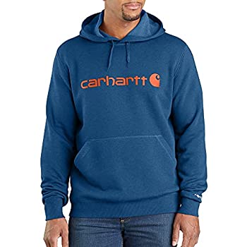 【中古】【輸入品・未使用】Carhartt Men's Force Delmont Signature Graphic Hooded Sweatshirt%ｶﾝﾏ% Light Huron Heather%ｶﾝﾏ% 2X-Large