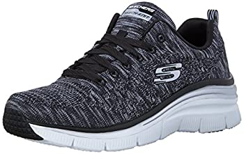 【中古】【輸入品・未使用】[スケッチャーズ] Flex Appeal 2.0 ファッションフィット BLACK/WHITE US 9(26cm) 2E｜スカイマーケットプラス
