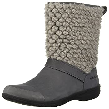 【中古】【インポート品・未当て嵌める】Merrell レディース アンコール Kassie トールウールファッションブーツ US 大きさ: 7.5 色つや: 薄墨色