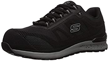 【中古】【輸入品・未使用】Skechers メンズ Bulklin Comp Toe インダストリアルシューズ US サイズ: 8.5 Wide カラー: ブラック