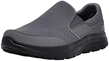 【中古】【インポート品・未当て嵌める】Skechers for Work メンズ フレックス 有利さ マッカラン ボンネット客あしらいシューズ US 大きさ: 13 色つや: 薄墨色