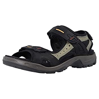 【中古】【輸入品・未使用】[エコー] スポーツサンダル OFFROAD メンズ BLACK/MOLE/BLACK 42(26cm)