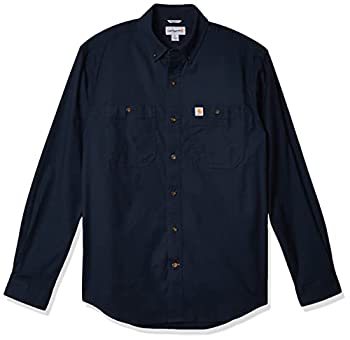 【中古】【輸入品・未使用】Carhartt メンズ Rugged Flex Rigby 長袖ワークシャツ (レギュラーとビッグ&トールサイズ) US サイズ: XX-Large Tall カラー: ブルー｜スカイマーケットプラス