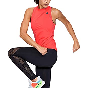 【中古】【輸入品・未使用】Under Armour レディース ラッシュヒートギア メッシュタンクトップ XX-Large レッド