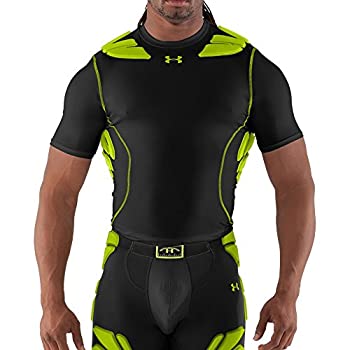 【中古】【輸入品・未使用】Under Armour Men's Gameday Armour Baselayer%ｶﾝﾏ% Black (001)/Velocity%ｶﾝﾏ% Medium