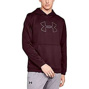 【中古】【輸入品・未使用】Under Armour メンズ パフォーマンス フリース グラフィックパーカー L レッド
