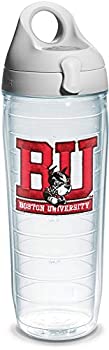 Tervis (テルビス) 蓋付きウォーターボトル 24 oz クリア UNIVBOSTON