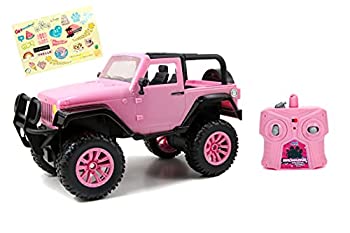 【中古】【輸入品・未使用】Jada Toys GIRLMAZINGビッグフットジープR / Cビークル(1:16スケール)、ピンク|スカイマーケットプラス