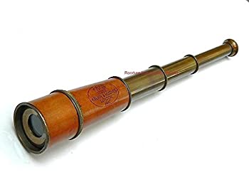【中古】【インポート品・未当て嵌める】Spyglass 伸縮エン元締め曼荼羅なめし革入れもの