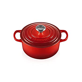 【中古】【インポート品・未当て嵌める】Le Creuset 鋳鉄鍋 20糎 サリース