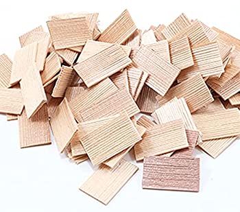 【中古】【輸入品・未使用】Dollhouse Miniature 1000 Piece Rectangle Cedar Shingles