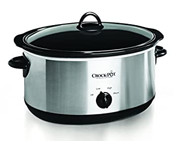 【中古】【輸入品・未使用】Crock-pot オーバル 手動スロークッカー 8クォート ステンレススチール (SCV800-S)