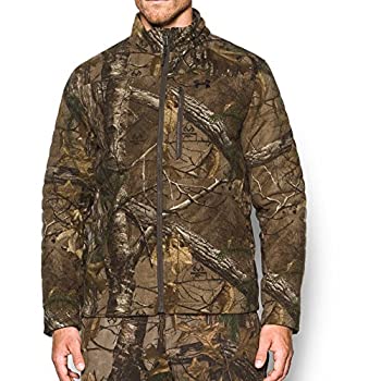 【中古】【インポート品・未当て嵌める】Under Armour メンズ Cw ホワイトテールジャケット、Realtree Ap-Xtra (946)/黒いこと、M