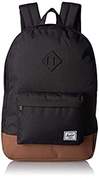 【中古】【インポート品・未当て嵌める】Herschel Heritage うしろ側容器に並べる%ｶﾝﾏ% ヘリテージバックパック%ｶﾝﾏ% 黒いこと/サドル赤銅色%ｶﾝﾏ% Classic 21.5L
