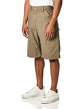 【中古】【輸入品・未使用】Carhartt メンズ 10インチ キャンバスワークショートパンツ B147 US サイズ: 34 カラー: ブラウン