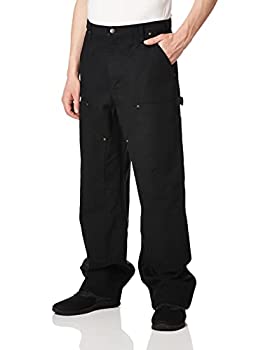 【中古】【輸入品・未使用】Carhartt メンズ ダブルフロントワーク ダンガリーウォッシュドダック B136 US サイズ: 30W x 32L カラー: ブラック