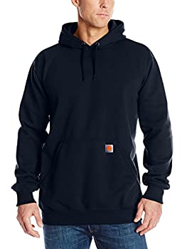 【中古】【輸入品・未使用】Carhartt Men Big \u0026 Tall Rain Defender Paxton Heavyweight Hooded Sweatshirt%ｶﾝﾏ%New Navy%ｶﾝﾏ%XXX-Large Tall