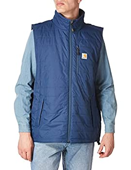 【中古】【輸入品・未使用】Carhartt メンズ ギリアムベスト レギュラー&ビッグ&トールサイズ US サイズ: X-Large Tall カラー: ブルー|スカイマーケットプラス