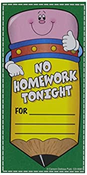 【中古】【輸入品・未使用】Carson Dellosa No Homework Pencil Coupon (9581) by Carson-Dellosa