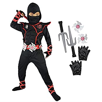 【中古】【輸入品・未使用】Spooktacular Creations (スプークタキュラー クリエーションズ) 男の子用 忍者 デラックス コスチューム 子供向け｜スカイマーケットプラス 15,221円