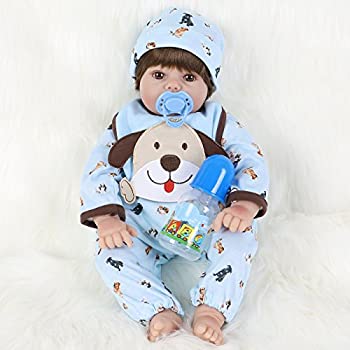 【中古】【輸入品・未使用】Ena幼児用Rebornベビー人形Cute LifelikeシリコンPlay人形ギフトセットwith WeightedソフトボディPlaytimeリアルな人形for Children 3?+、22イン