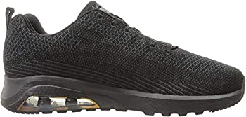 【中古】【インポート品・未当て嵌める】Skechers Sport Men\u0027s Skech Air Varsity Oxford%ｶﾝﾏ%Black%ｶﾝﾏ%8 M US