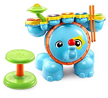 【中古】【輸入品・未使用】VTech Zoo Jamz Stompin\' Fun ドラム マルチカラー