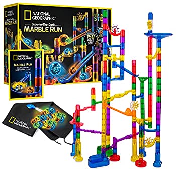 【中古】【輸入品・未使用】National Geographic(ナショナルジオグラフィック) 暗闇で光るガラスマーブル メッシュ収納バッグ 女の子&男の子に最適 クリエイティブなSTE